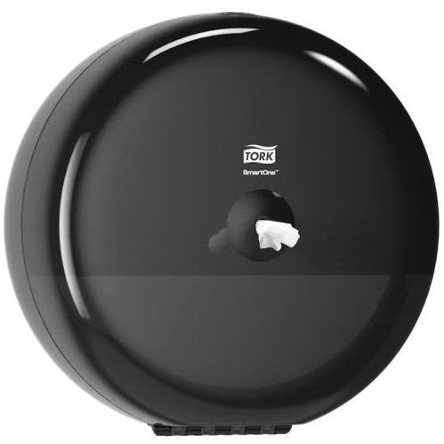 Tork SmartOne Elevation Toilet Roll Dispenser T8 Black, Each