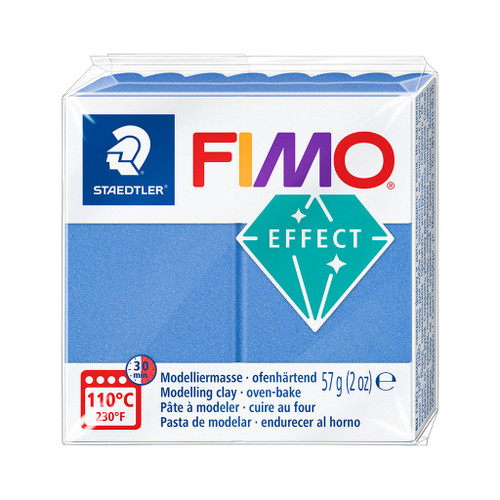Staedtler 8010 FIMO Effect 57g - Metallic Blue, Each