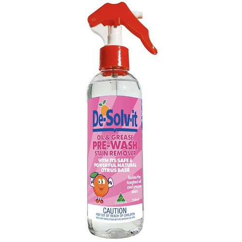 De-Solv-it Oil & Grease Pre-Wash Stain Remover 250mL, Each