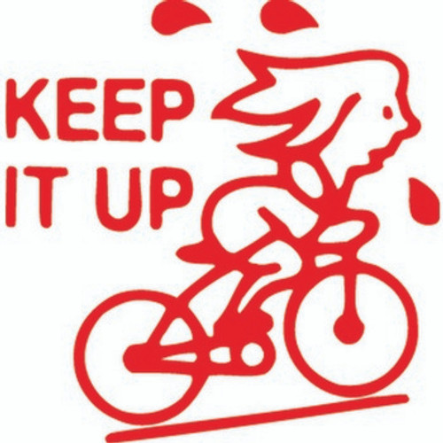 XSTAMPER CE-16 11423 BIKE KEEP IT UP RED *** While Stocks Last ***