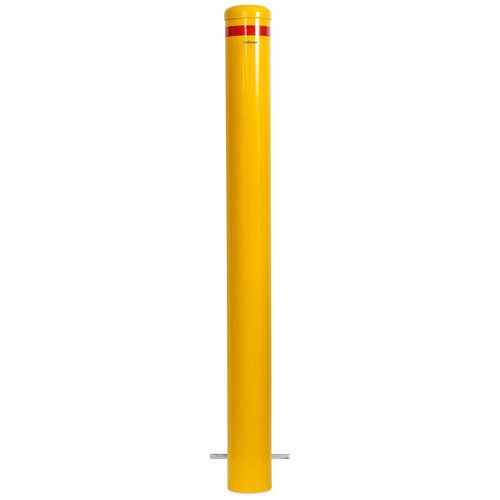 Bollard 140mm In Ground - Yellow