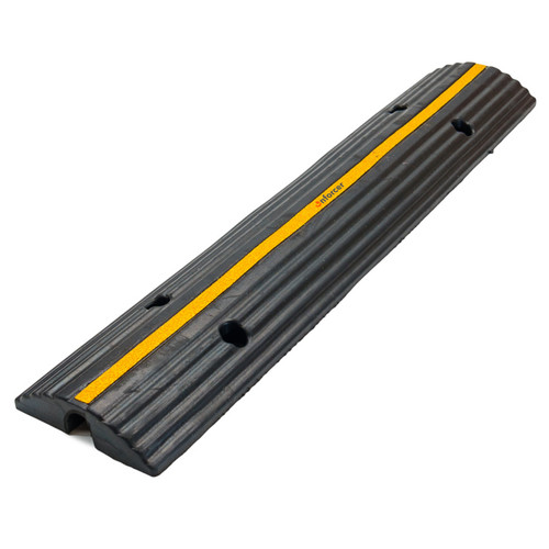 Speed Hump Cable Protector - One (1) Channel Black