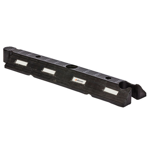 Traffic Lane Kerb Separator Black Middle Section