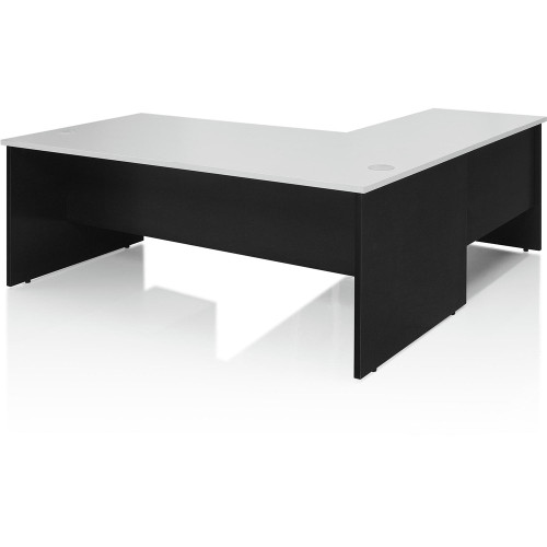 LOGAN WORKSTATION 1500X1500X600 White & Ironstone