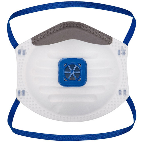 P201 - FFP2 Valved Dust Mist Respirator (Pk10) White