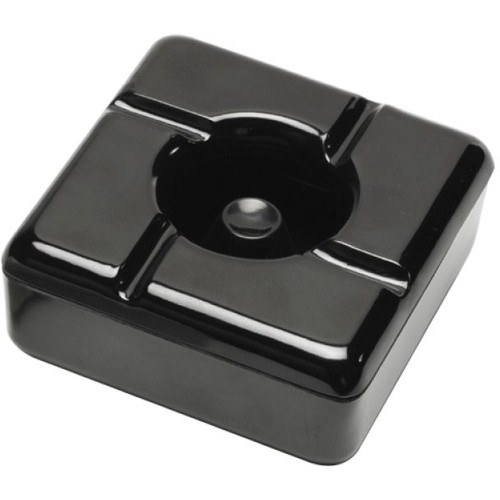 Black Windless Ashtray 115 x 115 x 50cm, Each