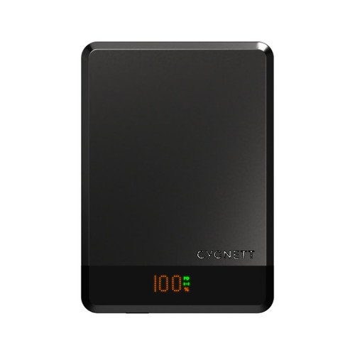 Cygnett MagSlim PD 3.0 20W 10000mAh (10K) Magnetic Wireless Power Bank (Black), Each