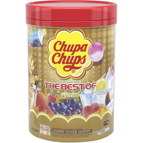 Chupa Chups Lollipops Box of 100***Short Expiry: 01-Jul-2026***