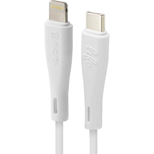 Moki Life Lightning To USB-C Syncharge Cable 90cm, Each