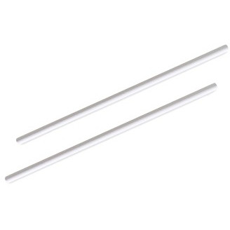 FSC Regular Paper Straws 3Ply, 6 x 197mm – White, Pack of 250
