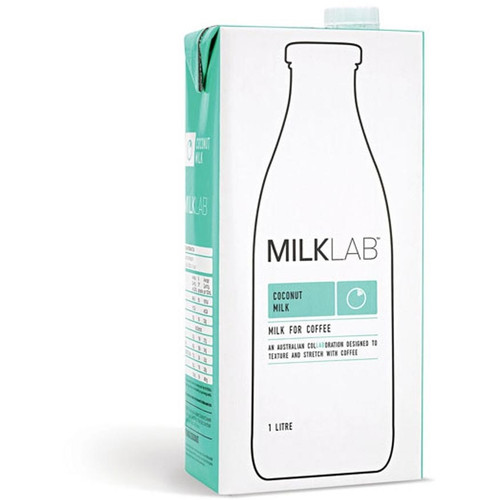 MilkLab Barista Coconut Milk 1L, Carton of 8