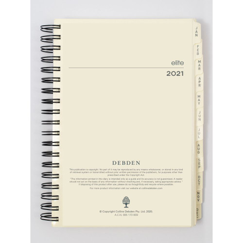 DEBDEN ELITE SERIES DIARIES QUARTO REFILL ONLY Week To Opening (Suits #1130 Diary) (2024)