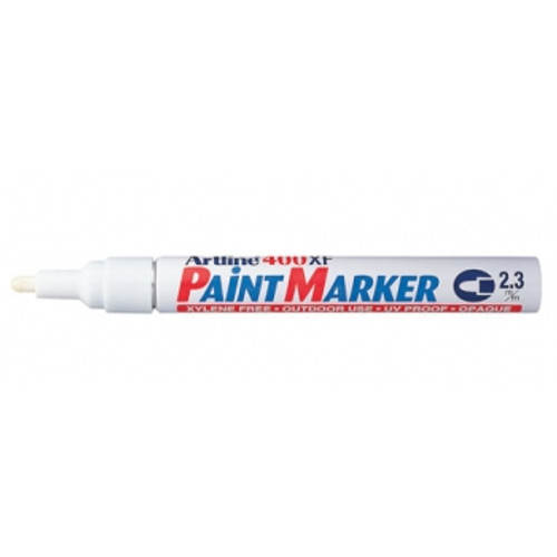 ARTLINE 400XF PAINT MARKERS White, Bx12