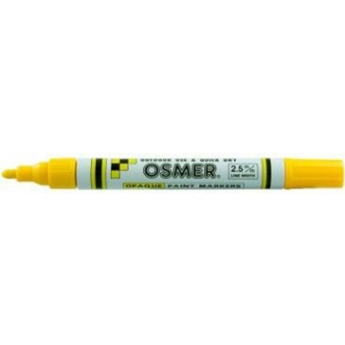 BROAD TIP OSMER PAINT MARKER 2.5mm - Yellow