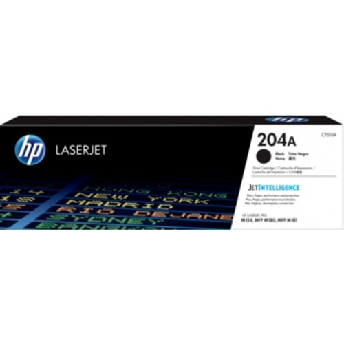 HP #204A ORIGINAL TONER CARTRIDGE BLACK 1.1K YIELD (CF510A) Suits Color Laserjet Pro M15 / MFP M180 / M181