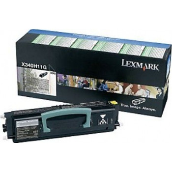 LEXMARK X340H11G ORIGINAL PREBATE BLACK TONER HY 6K Suits X342N