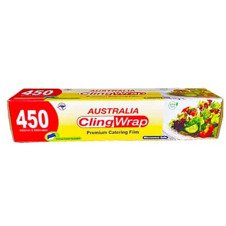 CLING WRAP WITH BLADE 45cm x 600mtr, Each