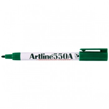 Artline 550A Whiteboard Marker Green, Pack of 12