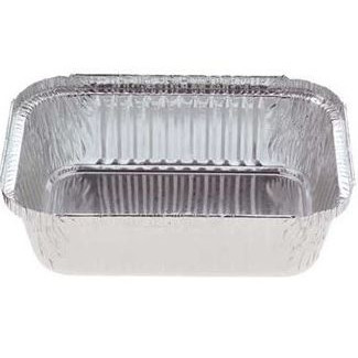 CONFOIL MEDIUM TAKEAWAY FOIL TRAY 990ml, L195mm x W143mm x D48mm Pk500