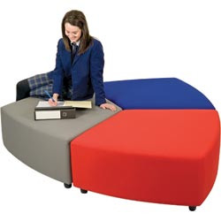TRIQUETRA OTTOMAN Junior 1300x1000x380mm  *** Custom Made - ETA 6-8 weeks from time of order ***