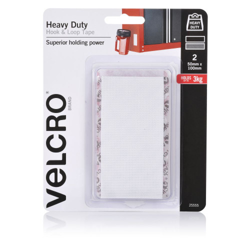 VELCRO?Â« BRAND HOOK & LOOP Tape Heavy Duty 50mm X 100mm *** While Stocks Last ***