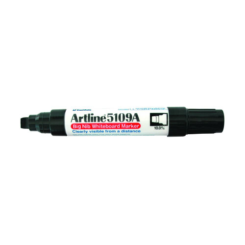 ARTLINE 5109A WHITEBOARD MARKR 10mm Hang Sell Black