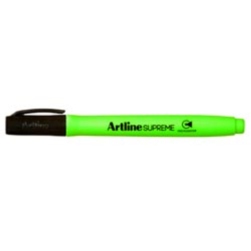 ARTLINE SUPREME HIGHLIGHTER Green, Pk12