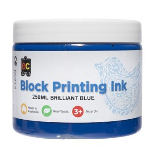 BLOCK PRINTING 250ML BR.BLUE