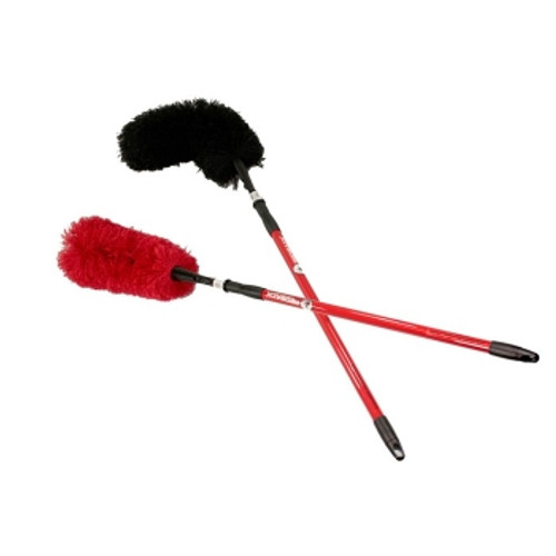 MICROFIBRE DUSTER Extendable Handle From 110cm to 160cm (Red & Black)