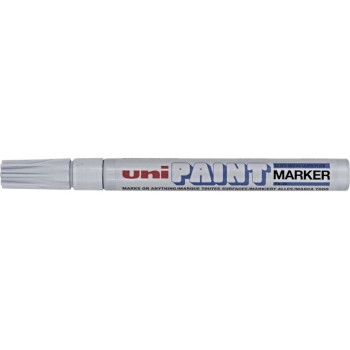 UNIBALL PAINT MARKER Medium 2.8mm Silver (Box of 12)