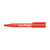 Pentel NN60 Green Label Permanent Marker Chisel Point 3.0-6.0mm Red, Each