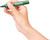 Pentel N50 Permanent Marker Bullet Point 1.5mm Green, Each