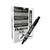 Pentel N60 Permanent Marker Chisel Point 2.5-5.5mm  Black, Each
