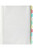 MARBIG A4 TAB POCKET DIVIDERS 10 Tab A4