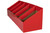 MARBIG BOOK BOXES Large Red Pack of 5