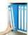 MARBIG ENVIRO DELUXE BINDERS A4 4D Ring 25mm Blue