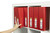 MARBIG ENVIRO CLEARVIEW INSERT BINDERS A4 2 'D' 50mm Red