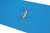 MARBIG ENVIRO DELUXE BINDERS Wide Cap A4 2D Ring 50mm Blue