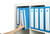 MARBIG ENVIRO DELUXE BINDERS Wide Cap A4 4D Ring 50mm Blue