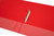 A4 2D 25MM O/LAY BINDER RED 540200B