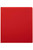 MARBIG ENVIRO CLEARVIEW INSERT BINDERS A4 4 'D' 38mm Red