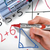 Pentel YMWL5 Maxiflo Whiteboard Magnetic Eraser Set with 4 Markers (Black, Red, Blue, Green)