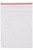 MARBIG RESEALABLE POLYBAG 125x100mm Clear Pk1000