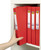 MARBIG RING BINDER A4 25MM 3D PE RED