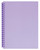 Marbig Refillable Display Book 20 Pocket Insert Cover Light Purple