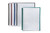 MARBIG REFILLABLE DISPLAY BOOK Clearfront A4 20 Pocket Assorted (Pack of 12)