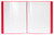 MARBIG NON-REFILLABLE DISPLAY BOOK 40 POCKET RED