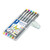 Staedtler 308 Pigment Liner 0.5mm - Wallet of 6 Assorted Colours (Design Journey Assorted Colours)