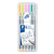 Staedtler 334 SB6CS1 Triplus Fineliner - Wallet of 6 Assorted Pastel Colours
