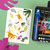 Staedtler 371 Pigment Arts Brush Pen, Nature Colours, Pack of 12